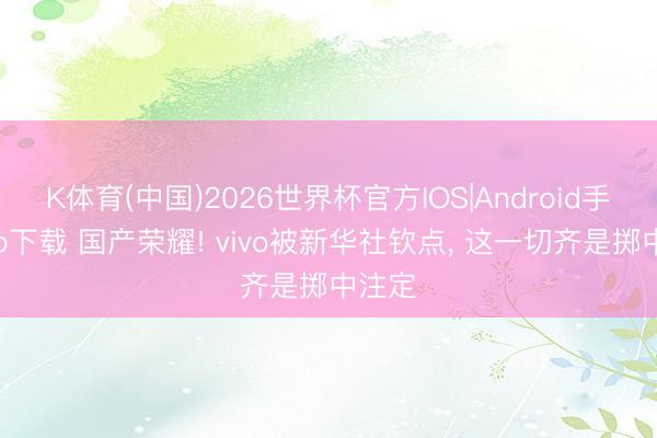 K体育(中国)2026世界杯官方IOS|Android手机app下载 国产荣耀! vivo被新华社钦点， 这一切齐是掷中注定
