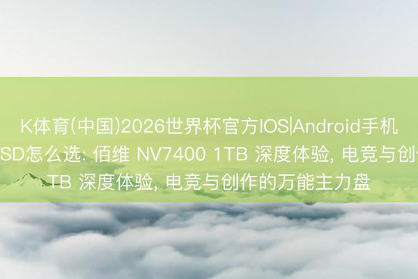K体育(中国)2026世界杯官方IOS|Android手机app下载 618 SSD怎么选: 佰维 NV7400 1TB 深度体验， 电竞与创作的万能主力盘