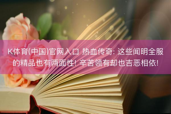 K体育(中国)官网入口 热血传奇: 这些闻明全服的精品也有两面性! 辛苦领有却也吉恶相依!