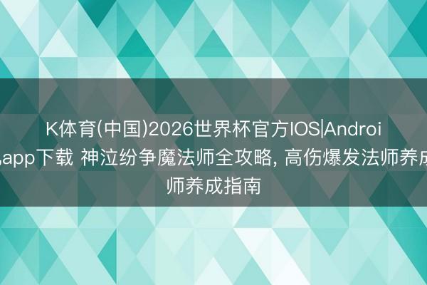 K体育(中国)2026世界杯官方IOS|Android手机app下载 神泣纷争魔法师全攻略， 高伤爆发法师养成指南