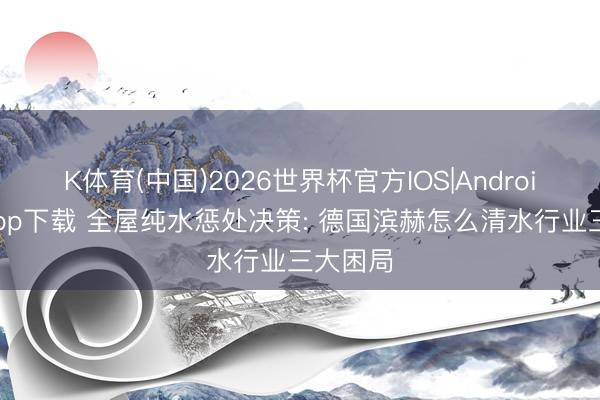 K体育(中国)2026世界杯官方IOS|Android手机app下载 全屋纯水惩处决策: 德国滨赫怎么清水行业三大困局