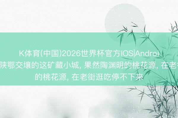 K体育(中国)2026世界杯官方IOS|Android手机app下载 陕鄂交壤的这矿藏小城， 果然陶渊明的桃花源， 在老街逛吃停不下来